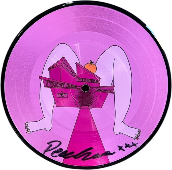 Pussy Mask Autographed 7" Vinyl Picture Disc