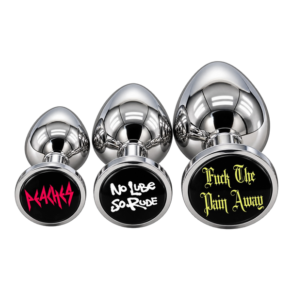 Limited-Edition Peaches Butt Plug Trainer Set