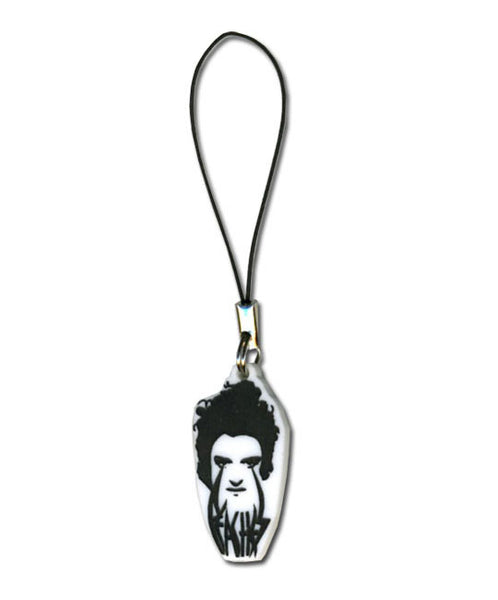Peaches Laser Eyes Phone Charm