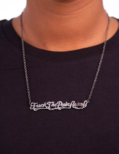 Peaches FTPA Necklace in Gunmetal