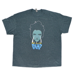 Peaches Laser Eyes T-shirt Charcoal