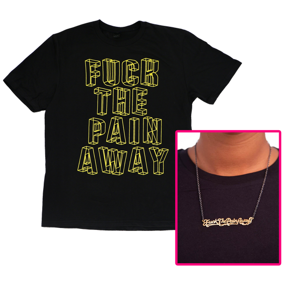 FTPA Gold Necklace & Shirt bundle