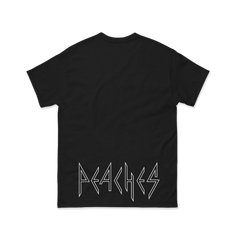 Peaches Whose Jizz is This Black T-shirt