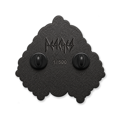 Peaches Bling Face Numbered Enamel Pin+Glow In The Dark