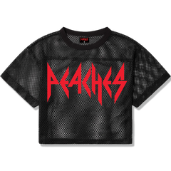 LOOKING SO CUNT MESH CROP JERSEY
